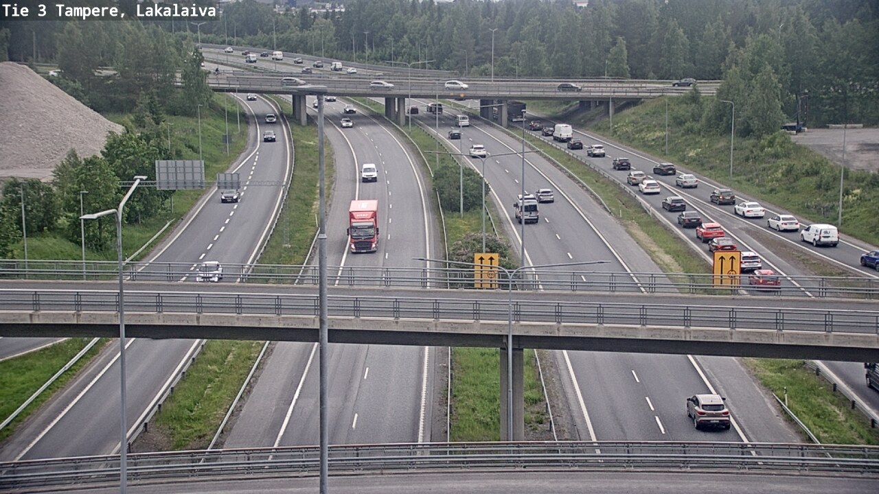 Weather Camera Image Road 3 Tampere, Lakalaiva, Tampere, Pirkanmaa