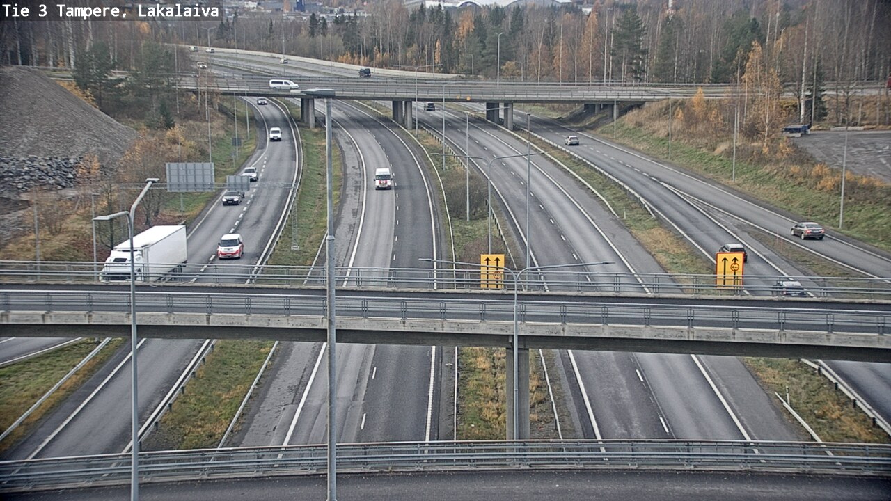 Kelikamerat Kuva Tie 3 Tampere, Lakalaiva, Tampere, Pirkanmaa