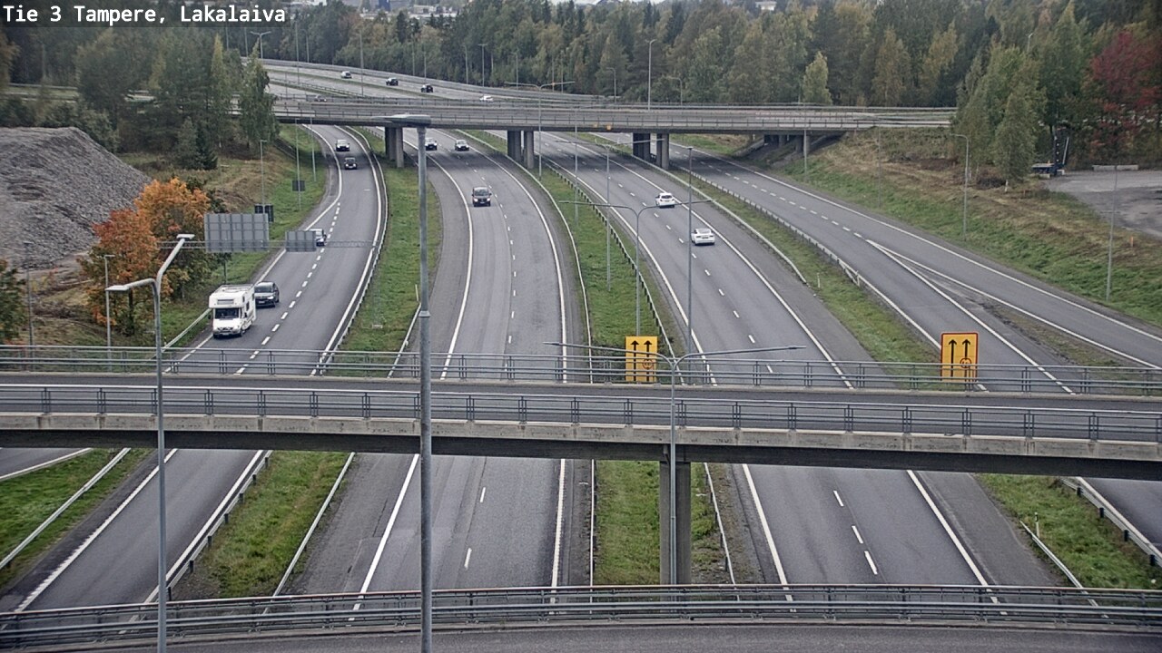Weather Camera Image Road 3 Tampere, Lakalaiva, Tampere, Pirkanmaa