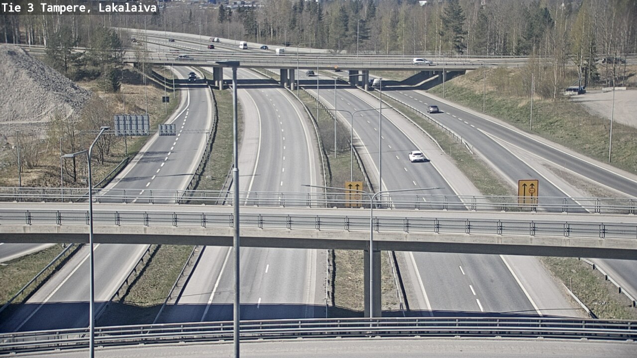 Kelikamerat Kuva Tie 3 Tampere, Lakalaiva, Tampere, Pirkanmaa