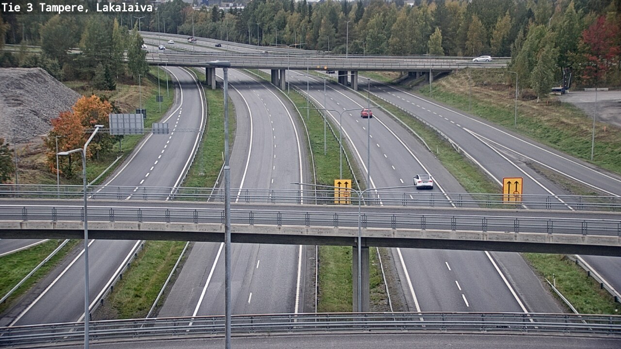 Weather Camera Image Road 3 Tampere, Lakalaiva, Tampere, Pirkanmaa