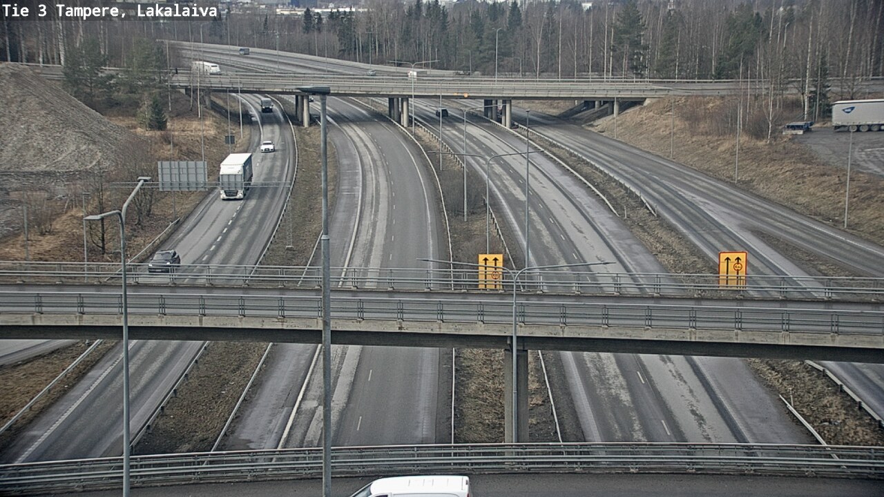 Weather Camera Image Väg 3 Tammerfors, Lakalaiva, Tampere, Pirkanmaa