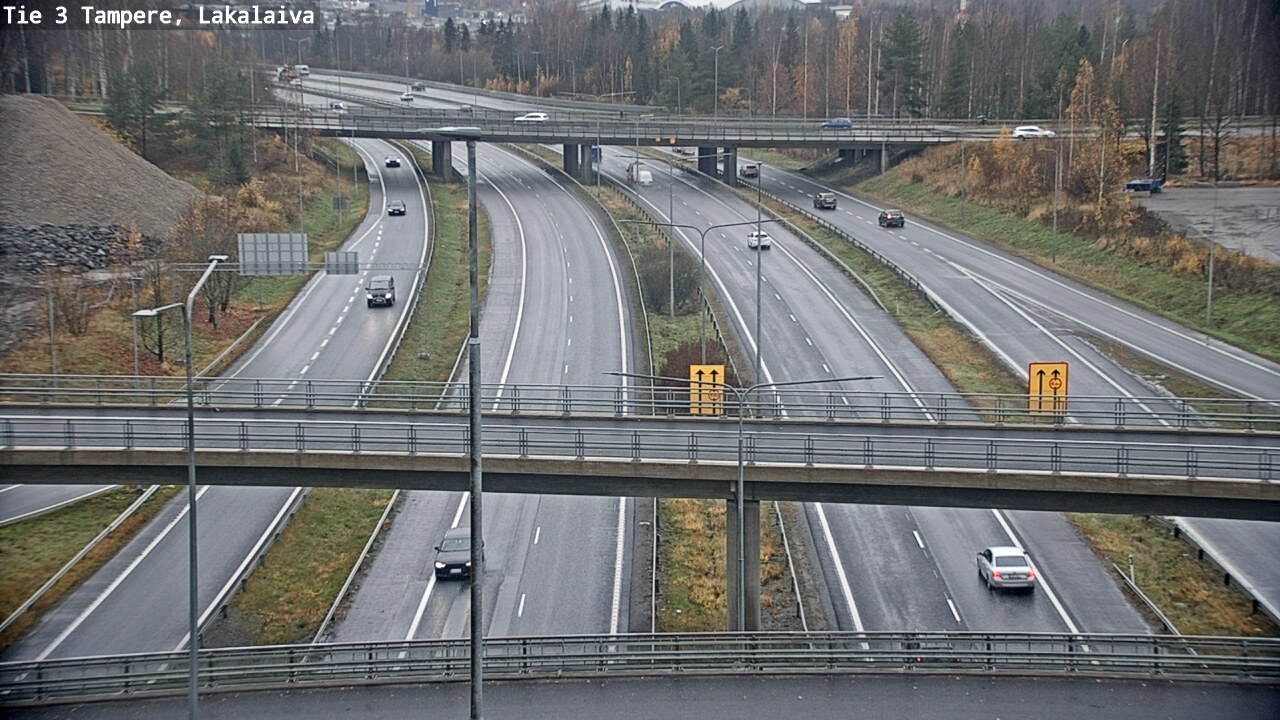 Kelikamerat Kuva Tie 3 Tampere, Lakalaiva, Tampere, Pirkanmaa