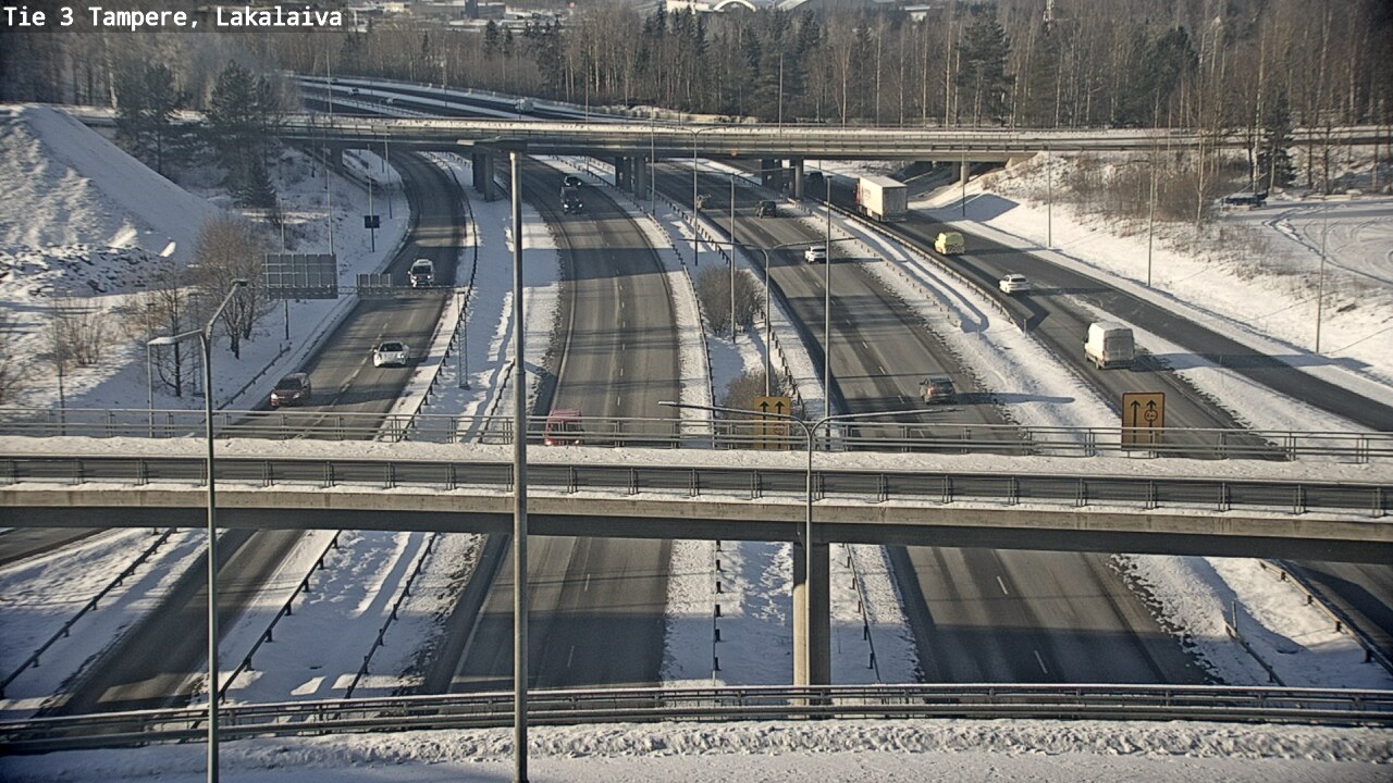 Kelikamerat Kuva Tie 3 Tampere, Lakalaiva, Tampere, Pirkanmaa