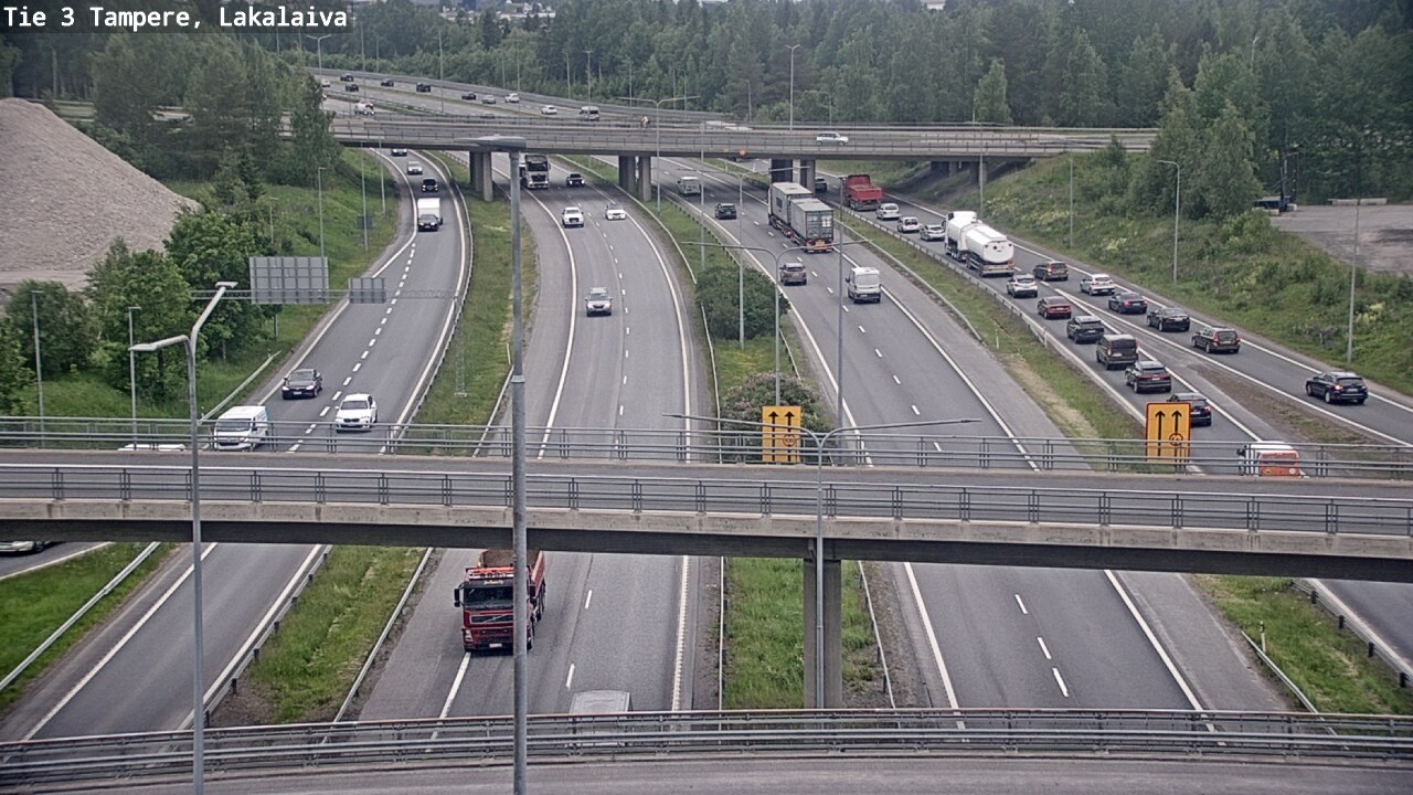 Weather Camera Image Road 3 Tampere, Lakalaiva, Tampere, Pirkanmaa