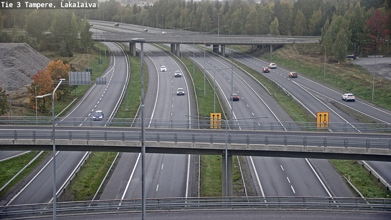 Weather Camera Image Road 3 Tampere, Lakalaiva, Tampere, Pirkanmaa
