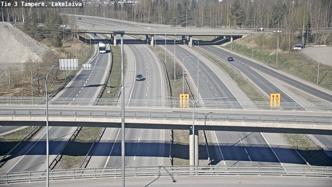 Kelikamerat Kuva Tie 3 Tampere, Lakalaiva, Tampere, Pirkanmaa