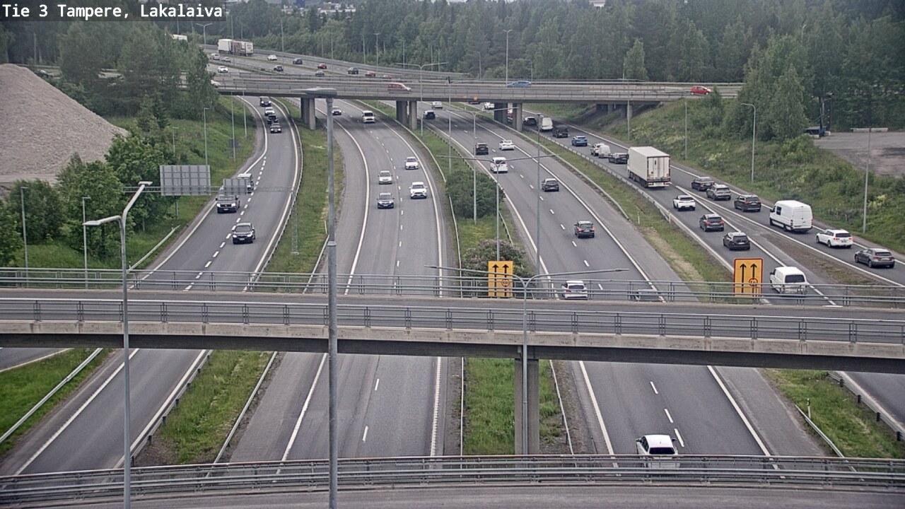 Weather Camera Image Road 3 Tampere, Lakalaiva, Tampere, Pirkanmaa