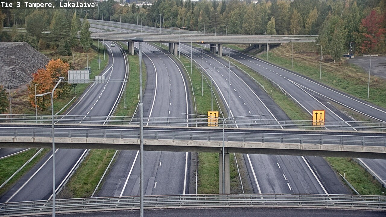 Weather Camera Image Road 3 Tampere, Lakalaiva, Tampere, Pirkanmaa