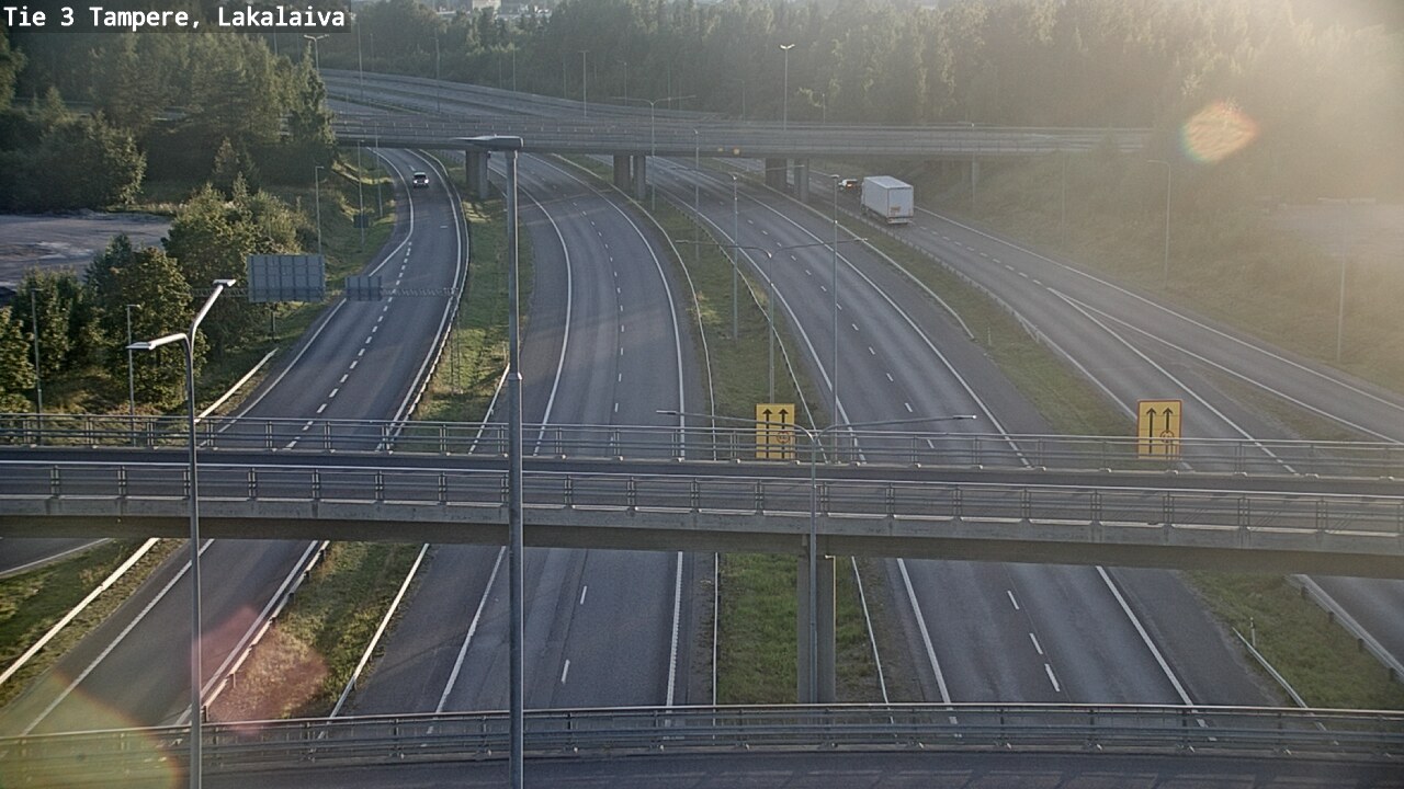 Kelikamerat Kuva Tie 3 Tampere, Lakalaiva, Tampere, Pirkanmaa