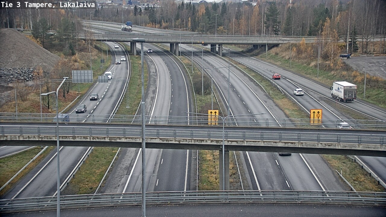 Kelikamerat Kuva Tie 3 Tampere, Lakalaiva, Tampere, Pirkanmaa