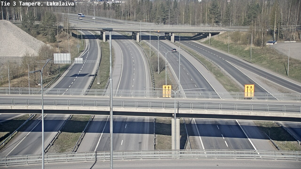 Kelikamerat Kuva Tie 3 Tampere, Lakalaiva, Tampere, Pirkanmaa