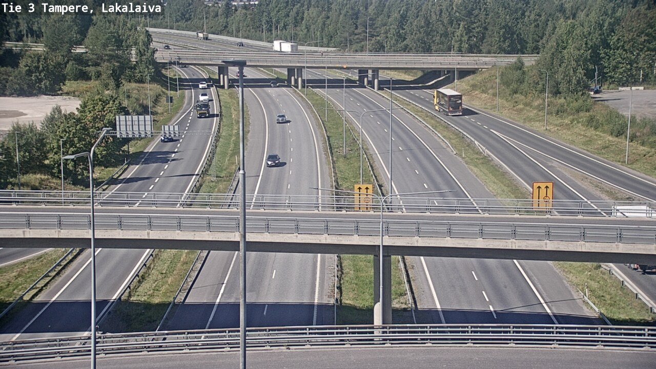 Kelikamerat Kuva Tie 3 Tampere, Lakalaiva, Tampere, Pirkanmaa