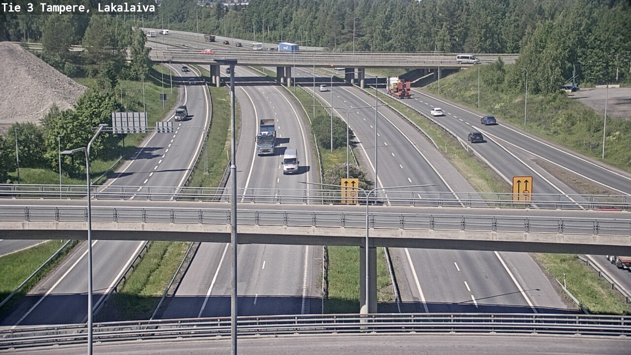 Kelikamerat Kuva Tie 3 Tampere, Lakalaiva, Tampere, Pirkanmaa