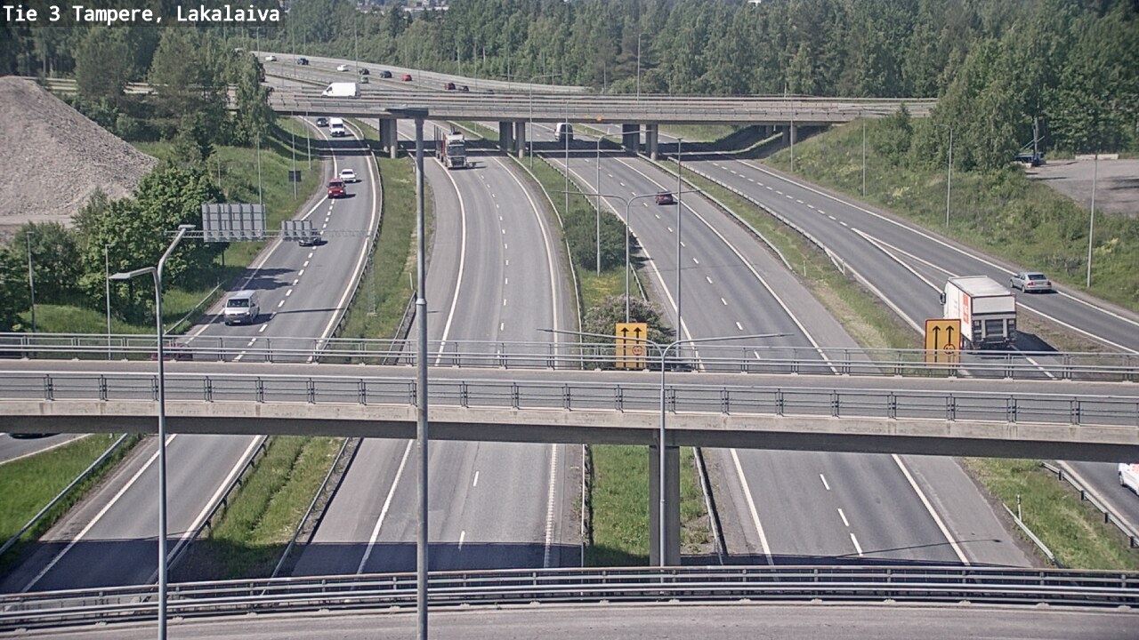 Kelikamerat Kuva Tie 3 Tampere, Lakalaiva, Tampere, Pirkanmaa