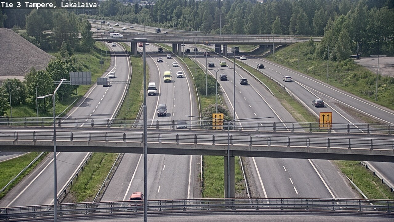 Kelikamerat Kuva Tie 3 Tampere, Lakalaiva, Tampere, Pirkanmaa