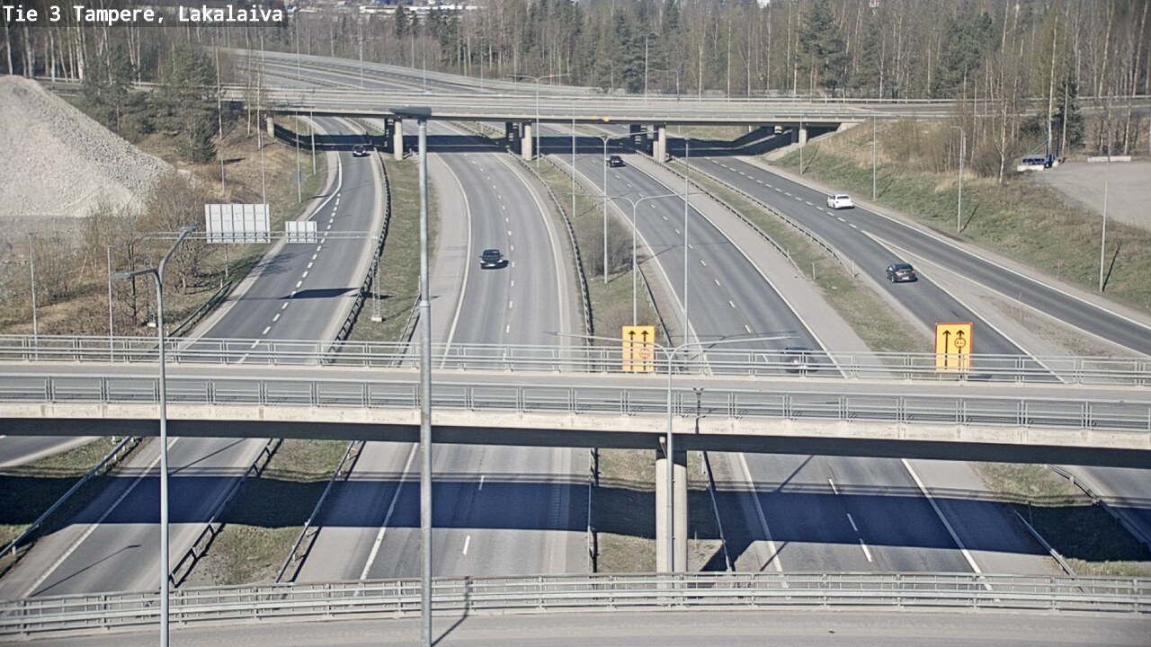 Kelikamerat Kuva Tie 3 Tampere, Lakalaiva, Tampere, Pirkanmaa