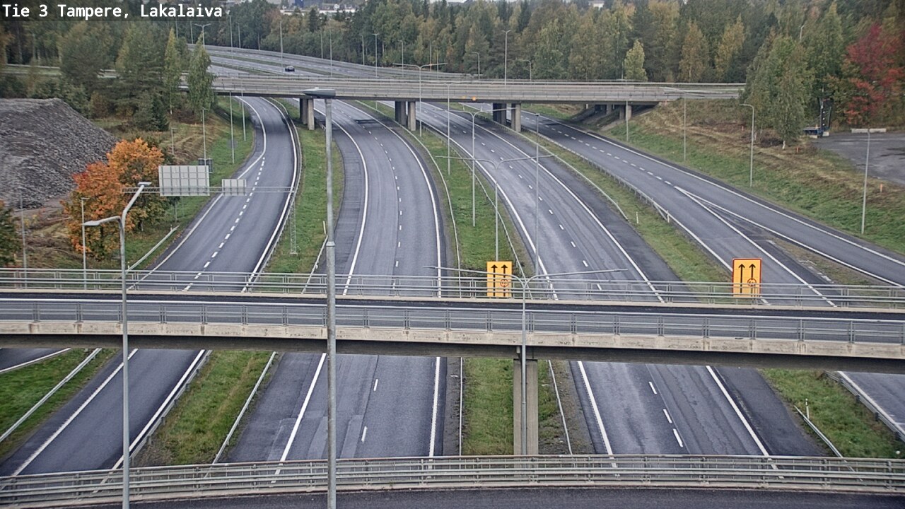 Weather Camera Image Road 3 Tampere, Lakalaiva, Tampere, Pirkanmaa