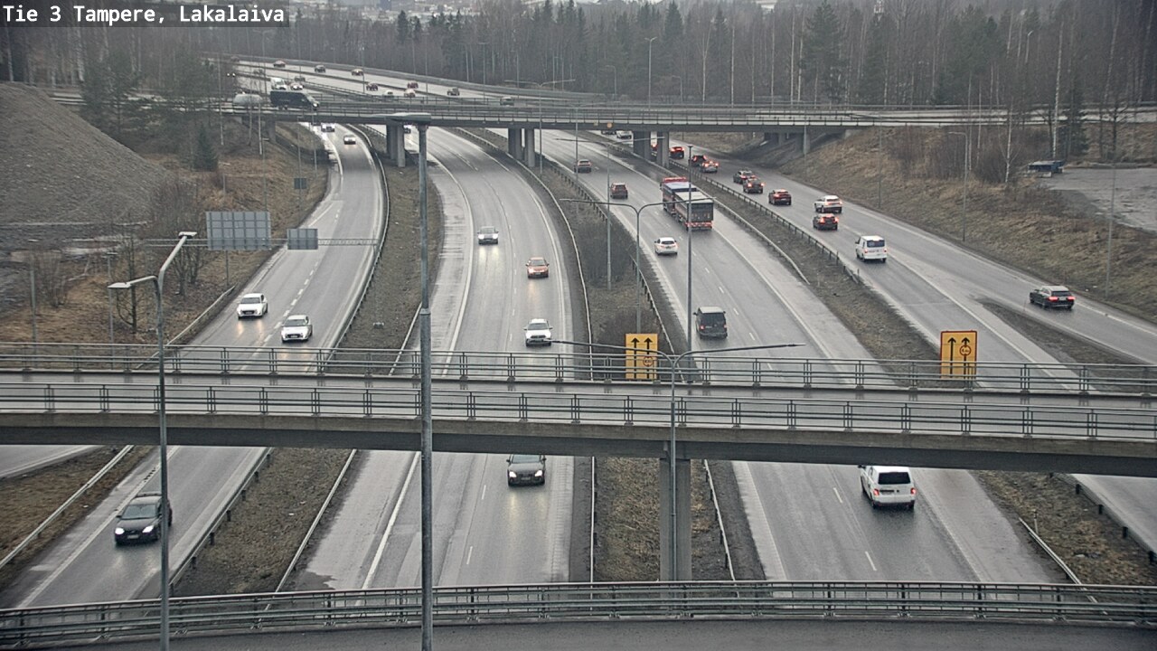 Kelikamerat Kuva Tie 3 Tampere, Lakalaiva, Tampere, Pirkanmaa