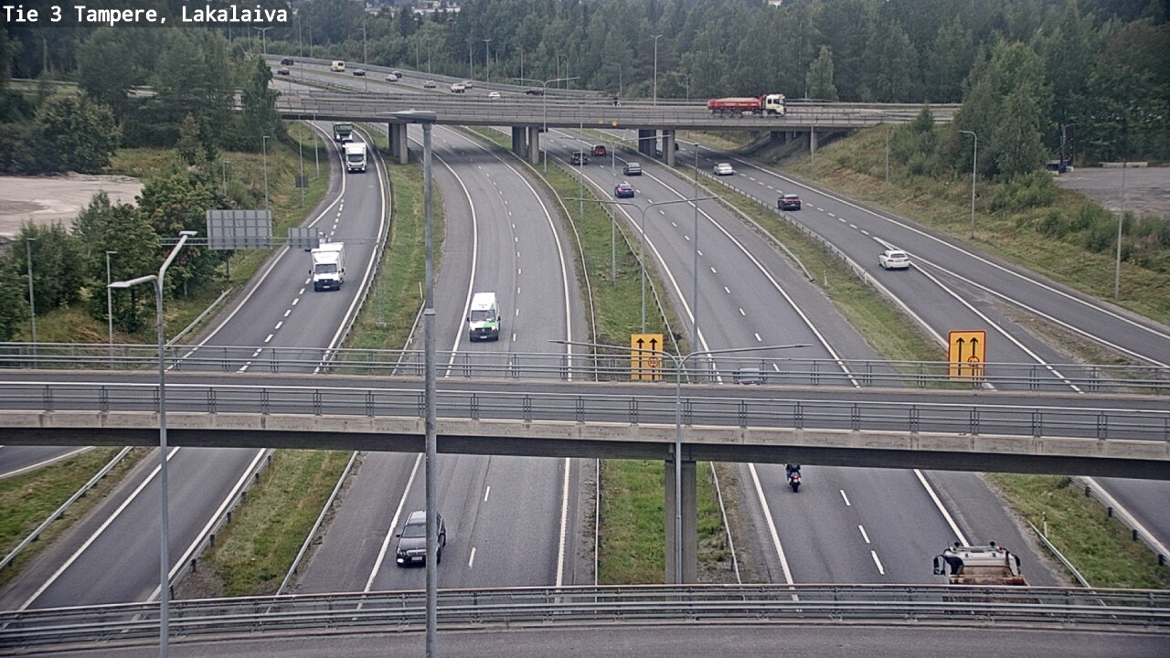 Kelikamerat Kuva Tie 3 Tampere, Lakalaiva, Tampere, Pirkanmaa