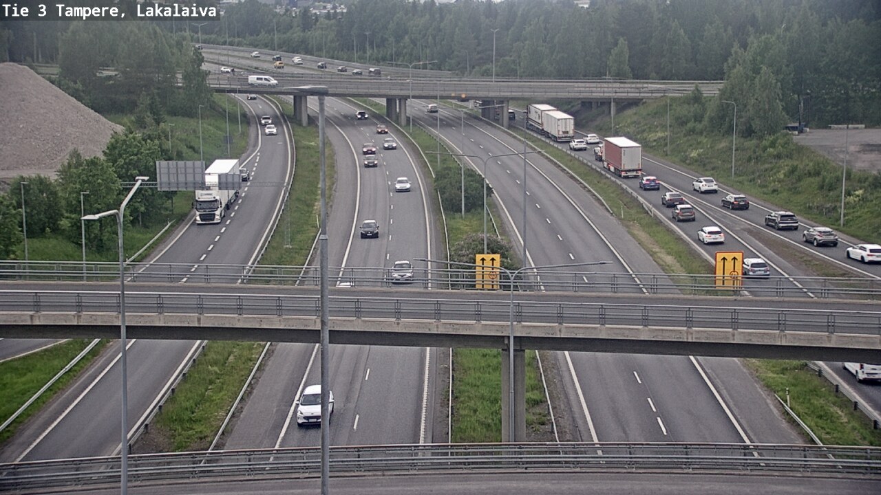 Weather Camera Image Road 3 Tampere, Lakalaiva, Tampere, Pirkanmaa