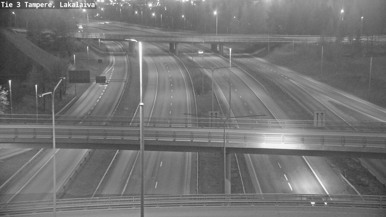 Weather Camera Image Road 3 Tampere, Lakalaiva, Tampere, Pirkanmaa