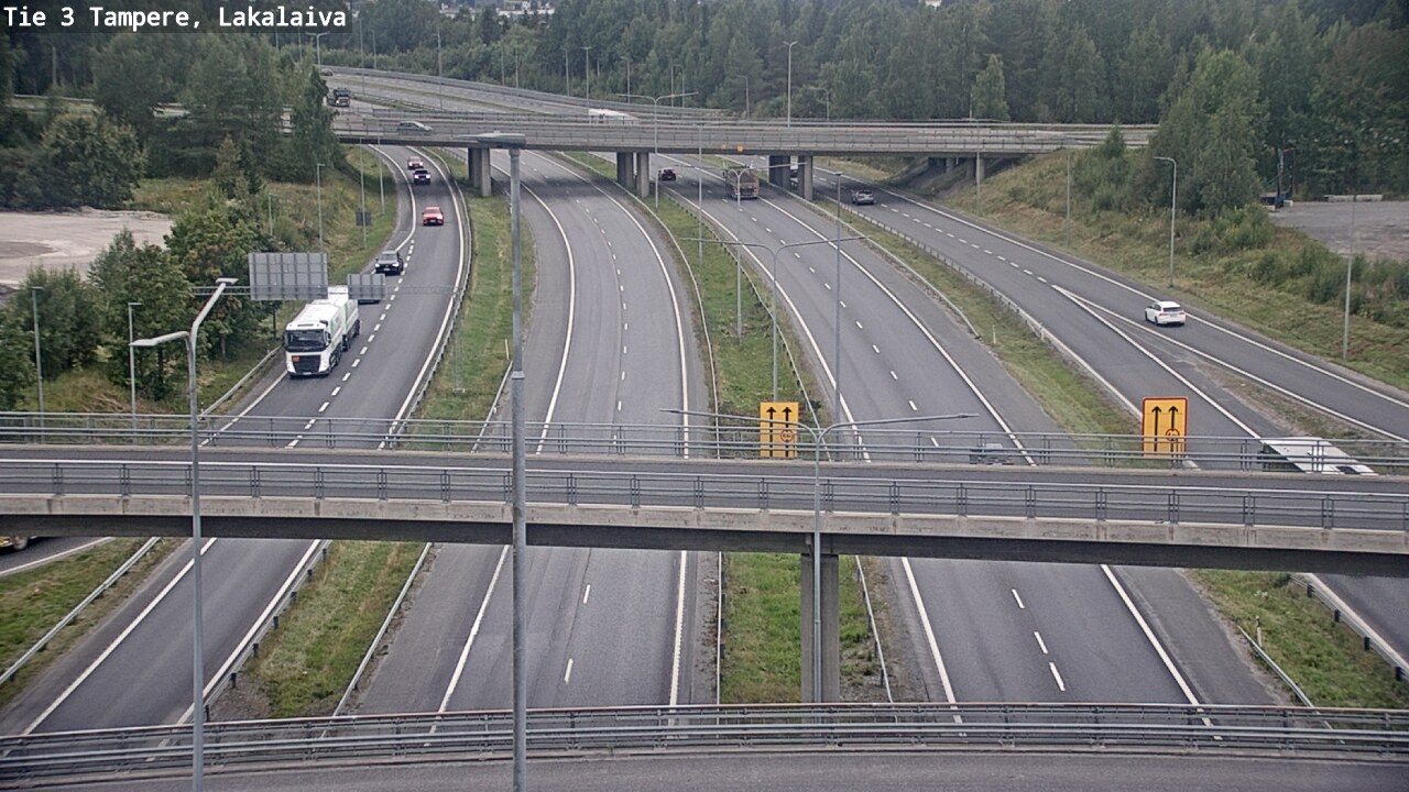 Weather Camera Image Road 3 Tampere, Lakalaiva, Tampere, Pirkanmaa
