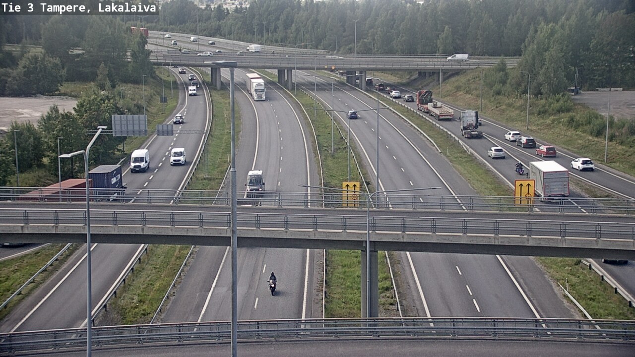 Kelikamerat Kuva Tie 3 Tampere, Lakalaiva, Tampere, Pirkanmaa