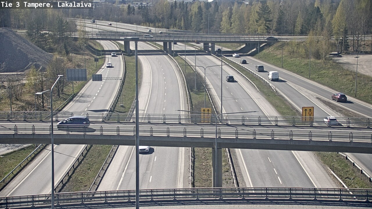 Kelikamerat Kuva Tie 3 Tampere, Lakalaiva, Tampere, Pirkanmaa