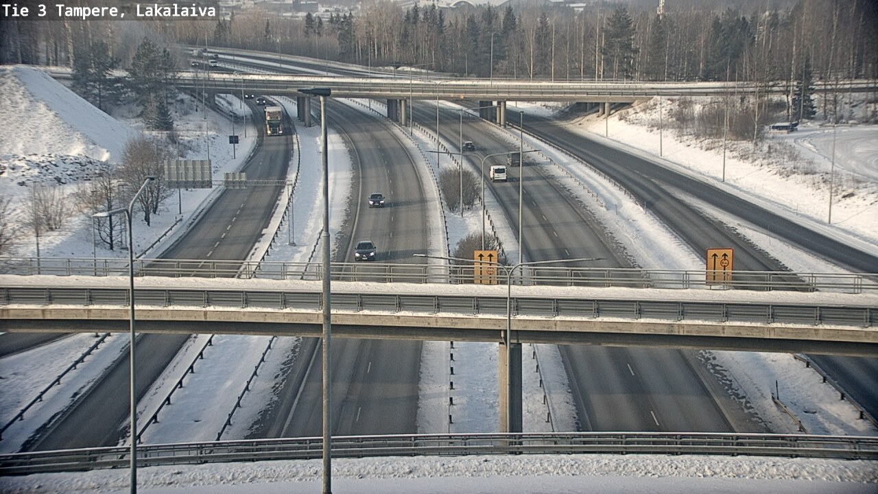 Weather Camera Image Väg 3 Tammerfors, Lakalaiva, Tampere, Pirkanmaa