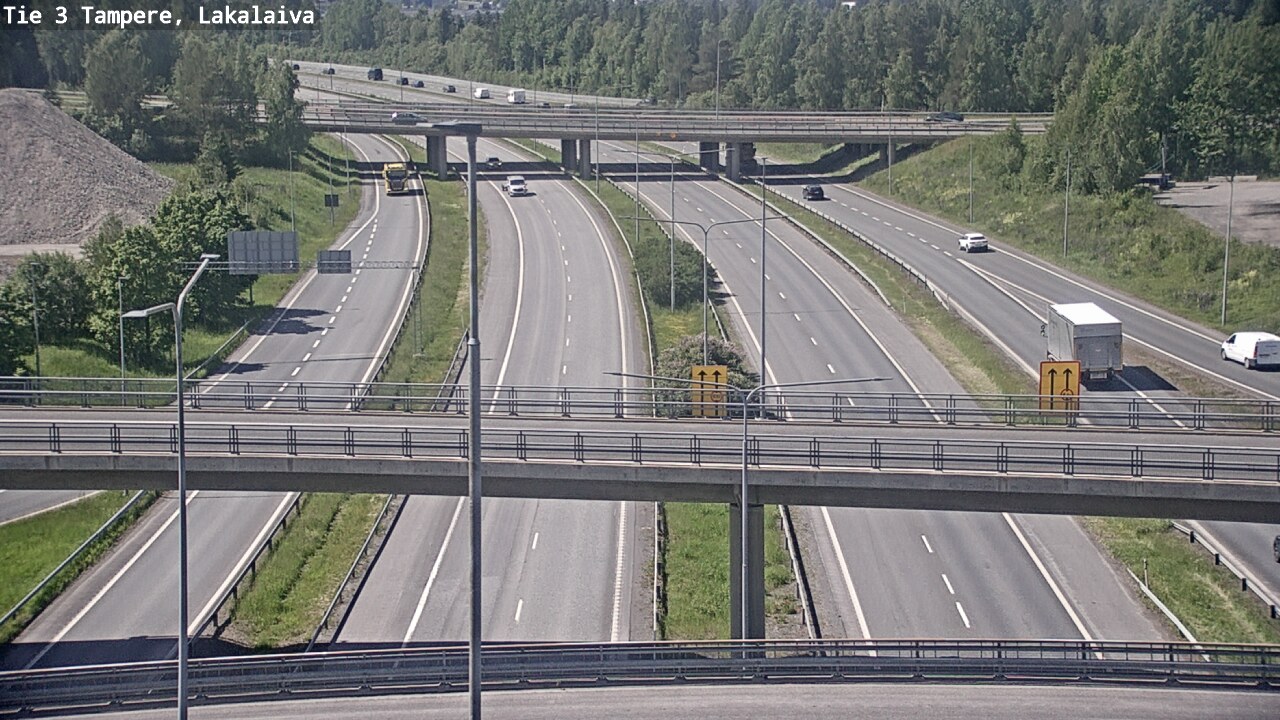 Kelikamerat Kuva Tie 3 Tampere, Lakalaiva, Tampere, Pirkanmaa