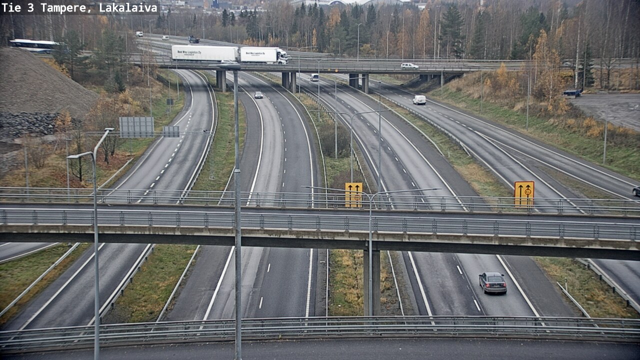 Kelikamerat Kuva Tie 3 Tampere, Lakalaiva, Tampere, Pirkanmaa