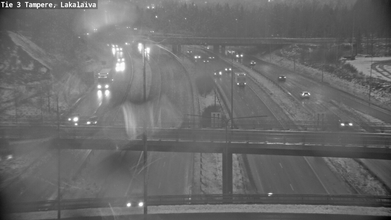 Weather Camera Image Väg 3 Tammerfors, Lakalaiva, Tampere, Pirkanmaa