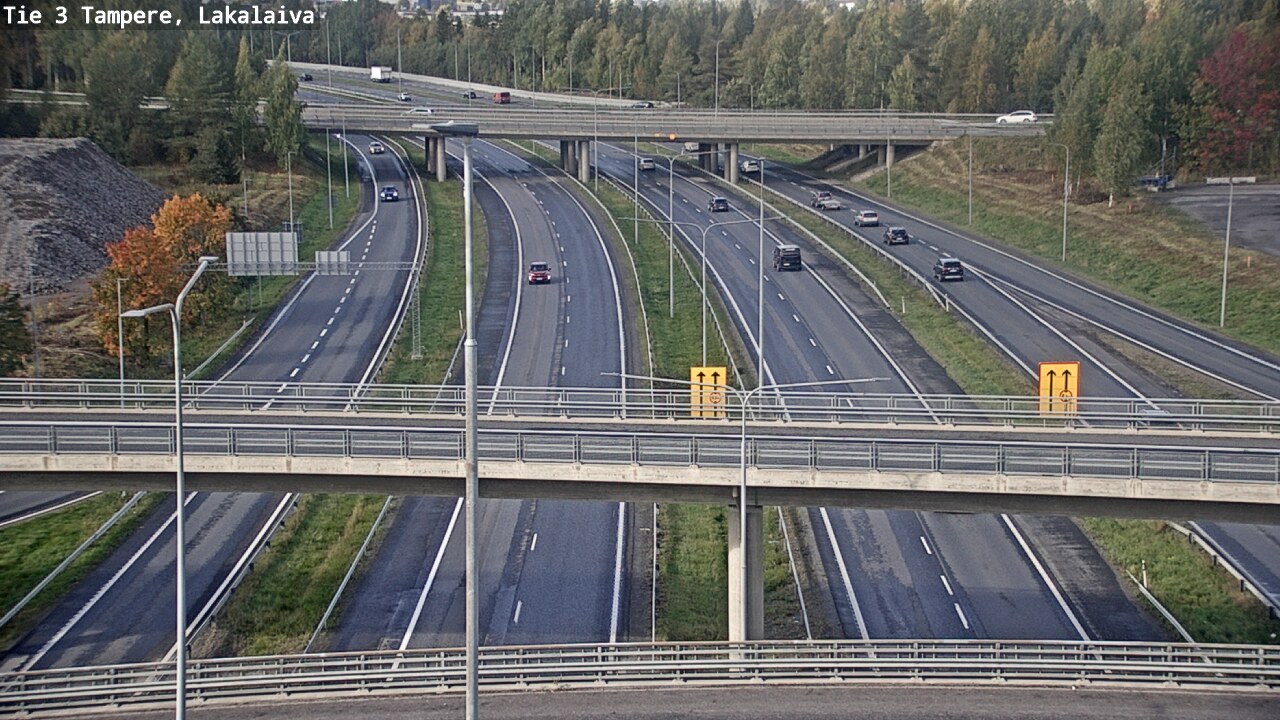Weather Camera Image Road 3 Tampere, Lakalaiva, Tampere, Pirkanmaa