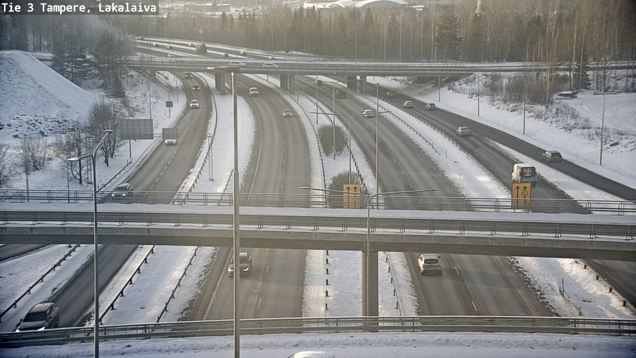 Kelikamerat Kuva Tie 3 Tampere, Lakalaiva, Tampere, Pirkanmaa