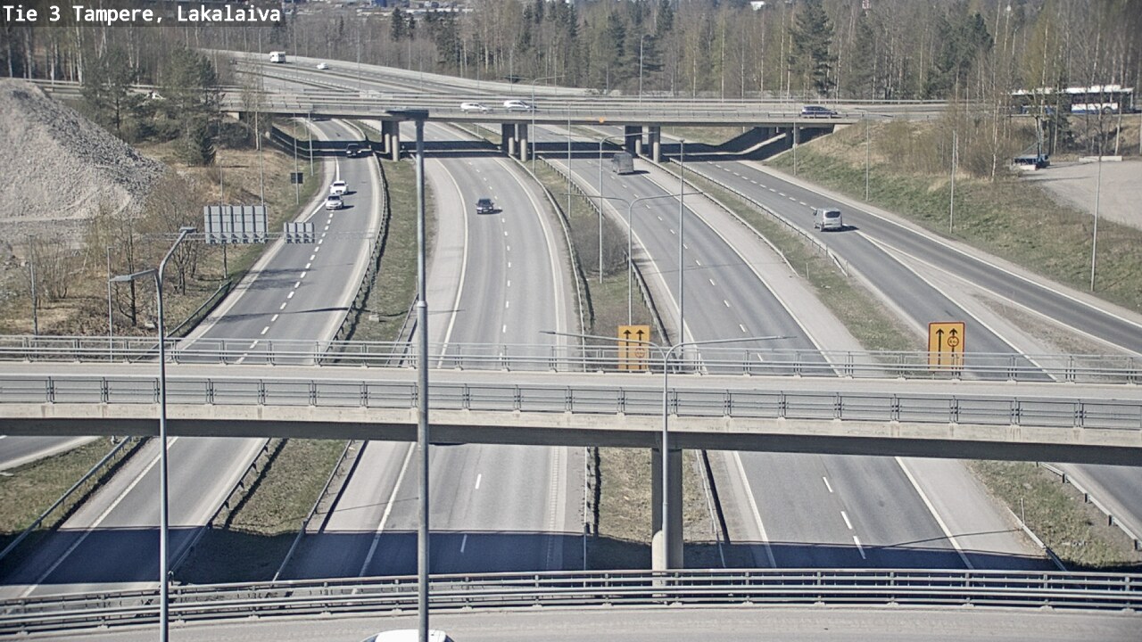 Kelikamerat Kuva Tie 3 Tampere, Lakalaiva, Tampere, Pirkanmaa