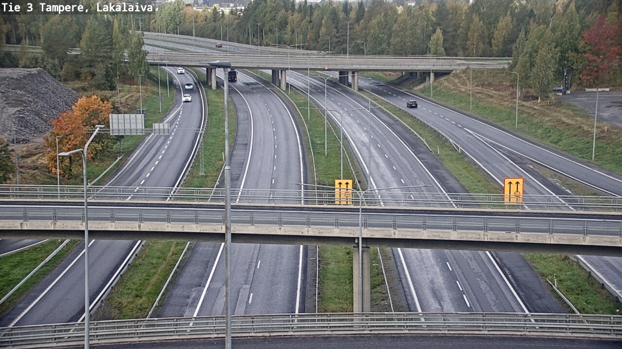 Weather Camera Image Road 3 Tampere, Lakalaiva, Tampere, Pirkanmaa