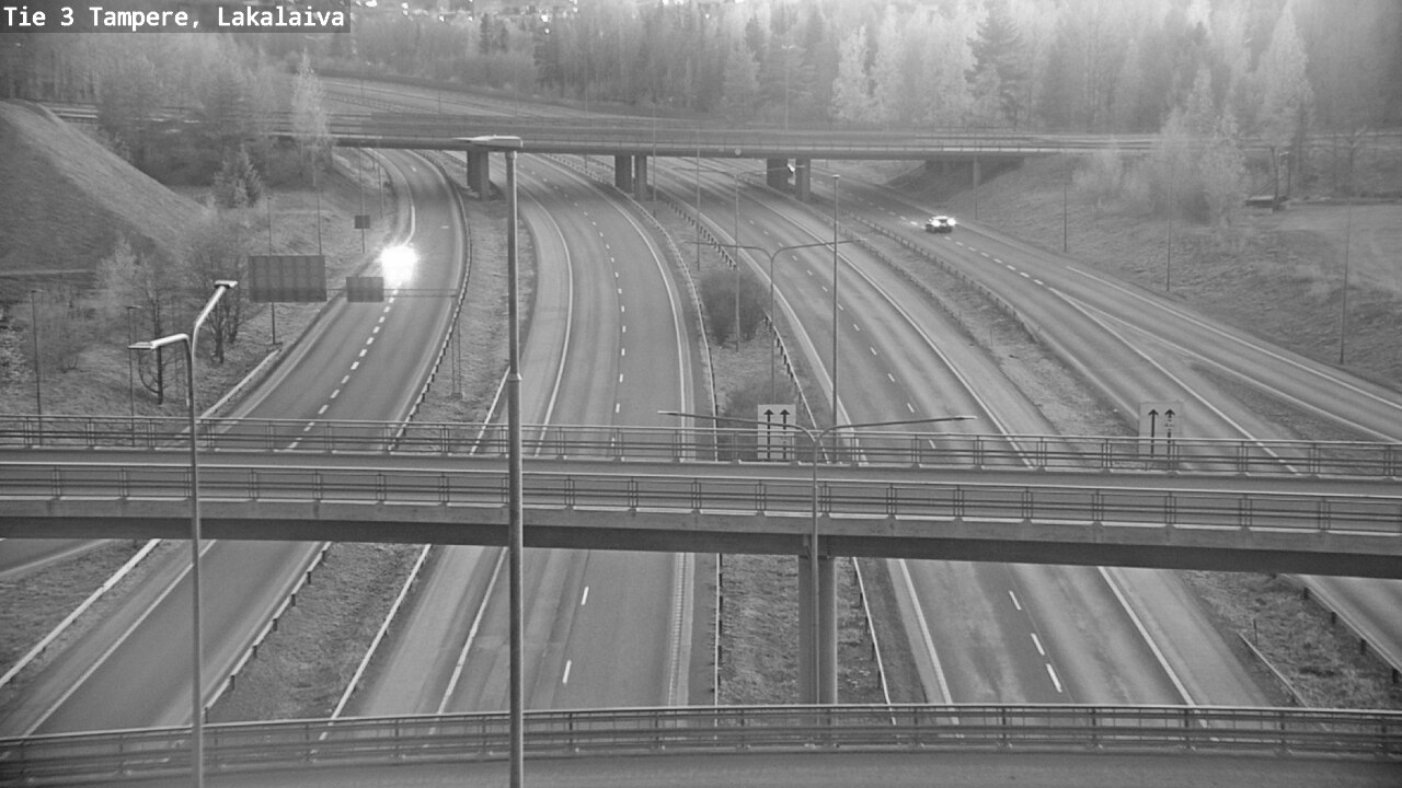 Weather Camera Image Väg 3 Tammerfors, Lakalaiva, Tampere, Pirkanmaa
