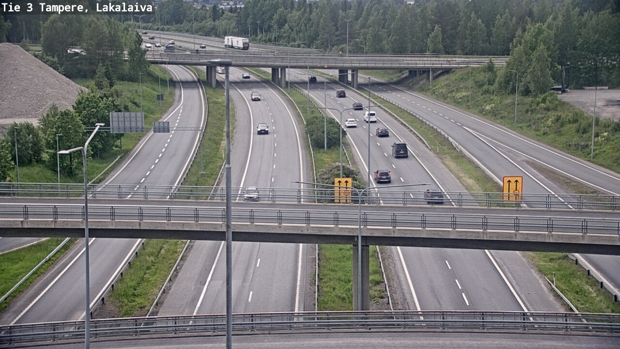 Kelikamerat Kuva Tie 3 Tampere, Lakalaiva, Tampere, Pirkanmaa