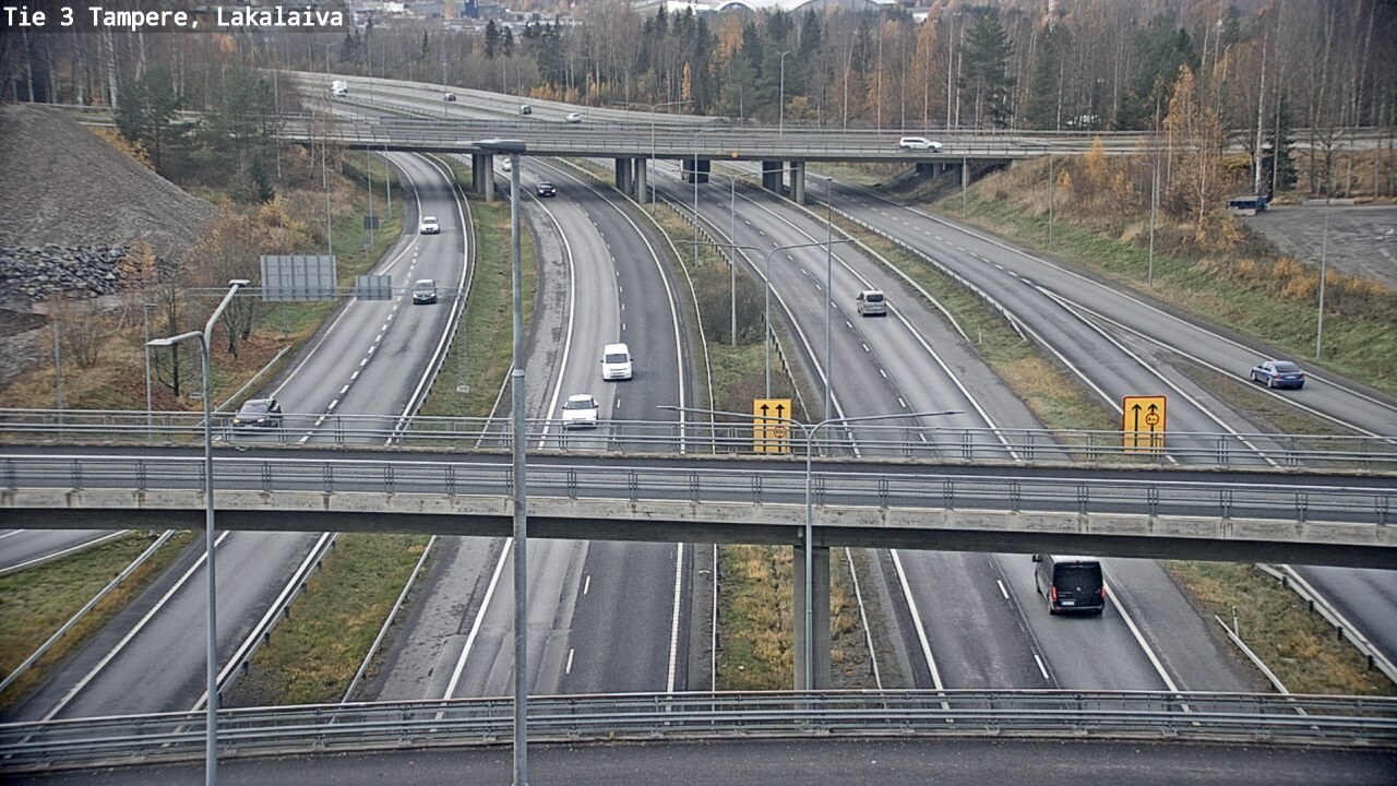 Kelikamerat Kuva Tie 3 Tampere, Lakalaiva, Tampere, Pirkanmaa