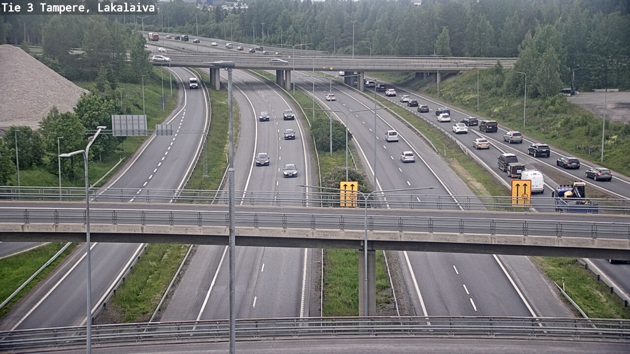 Weather Camera Image Road 3 Tampere, Lakalaiva, Tampere, Pirkanmaa