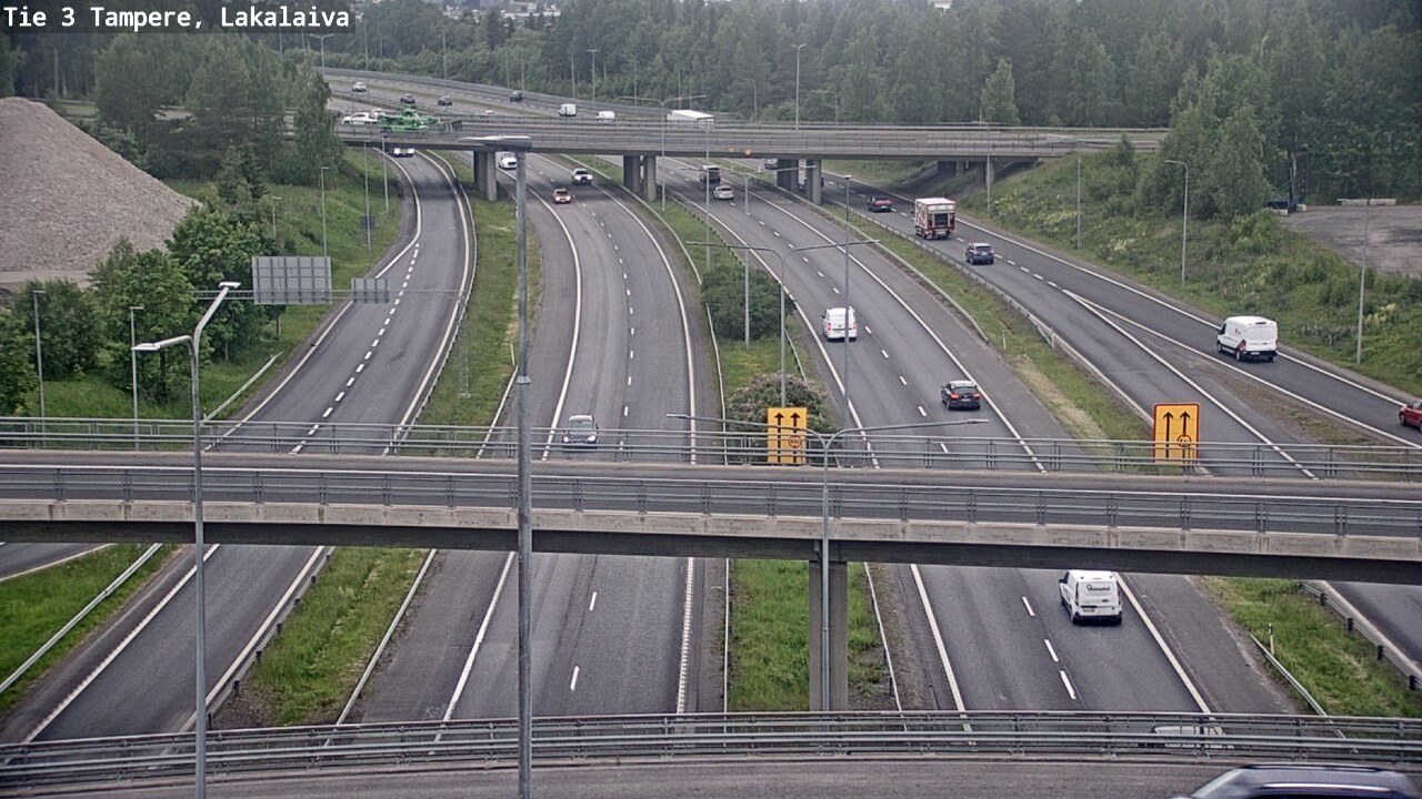 Kelikamerat Kuva Tie 3 Tampere, Lakalaiva, Tampere, Pirkanmaa