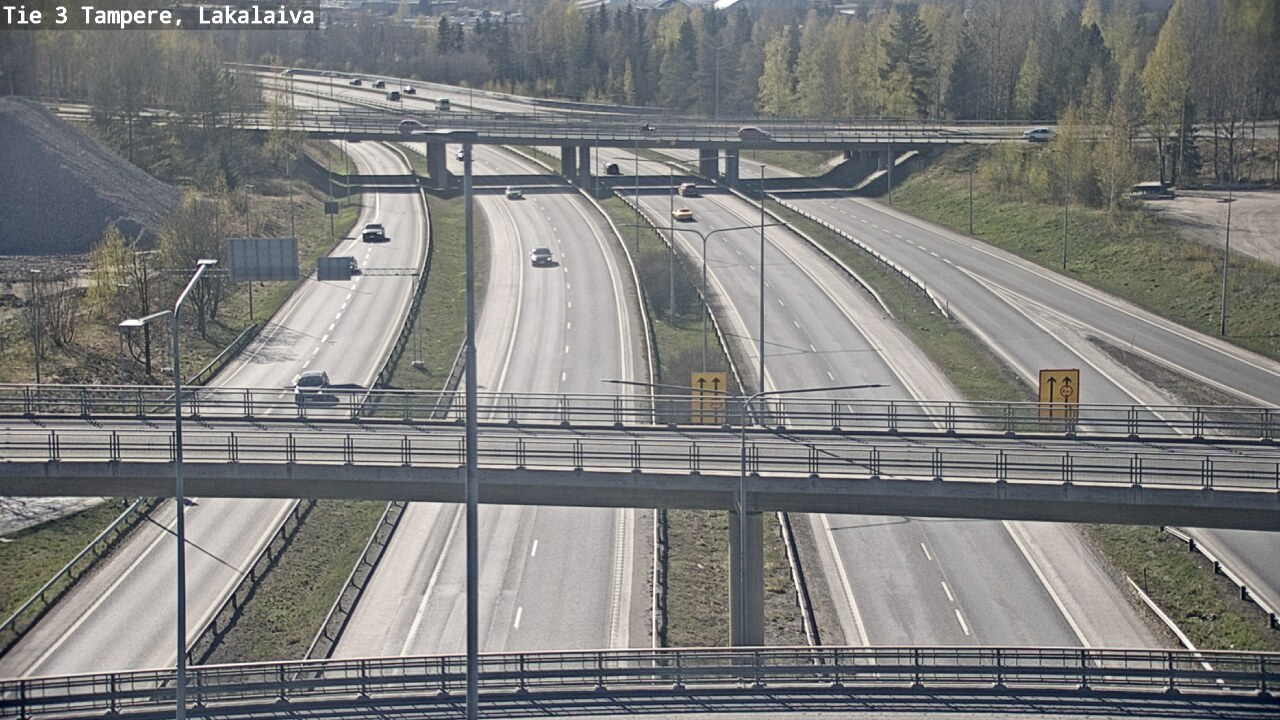 Kelikamerat Kuva Tie 3 Tampere, Lakalaiva, Tampere, Pirkanmaa