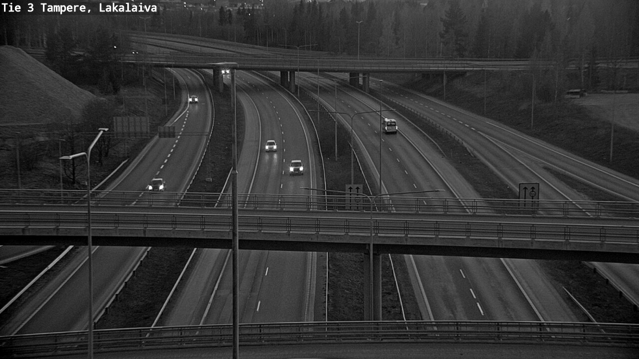 Weather Camera Image Väg 3 Tammerfors, Lakalaiva, Tampere, Pirkanmaa
