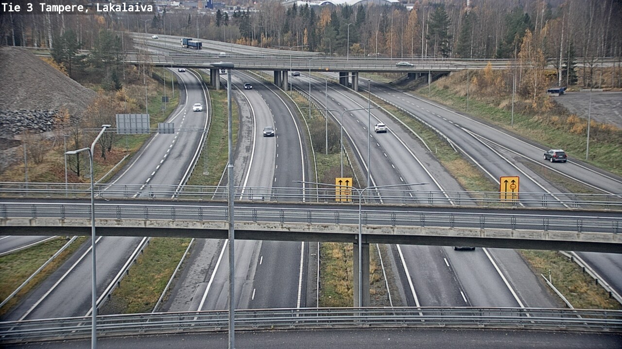 Kelikamerat Kuva Tie 3 Tampere, Lakalaiva, Tampere, Pirkanmaa