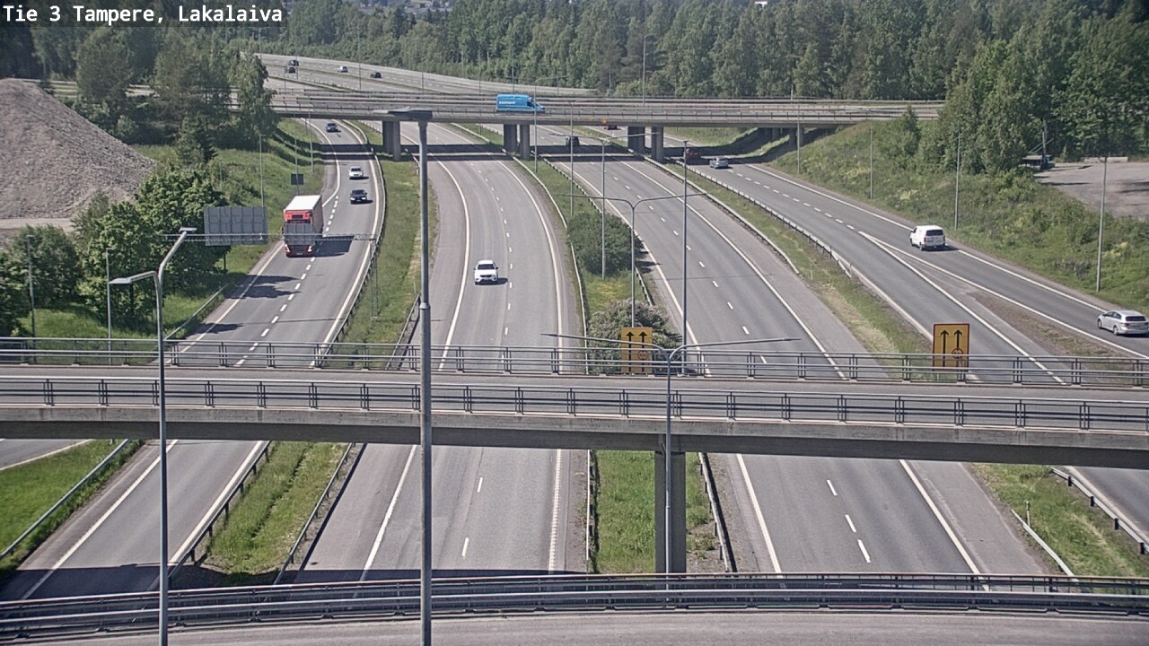 Kelikamerat Kuva Tie 3 Tampere, Lakalaiva, Tampere, Pirkanmaa