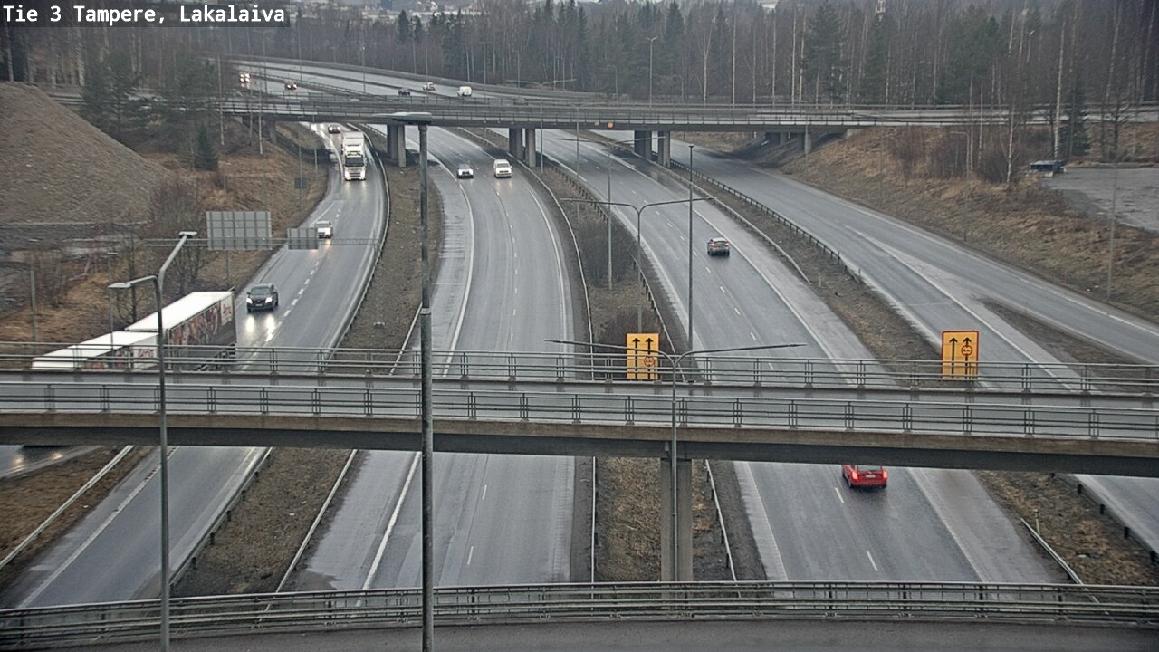 Kelikamerat Kuva Tie 3 Tampere, Lakalaiva, Tampere, Pirkanmaa