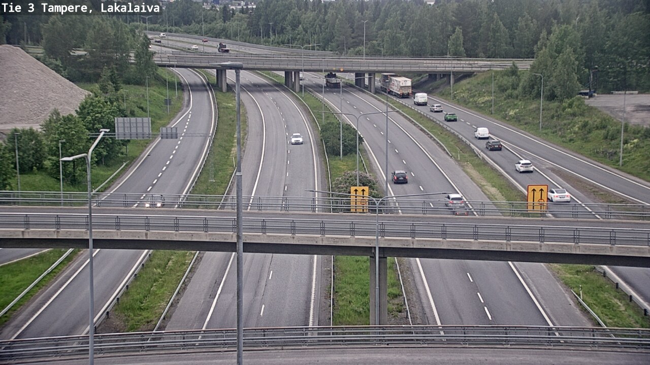 Kelikamerat Kuva Tie 3 Tampere, Lakalaiva, Tampere, Pirkanmaa