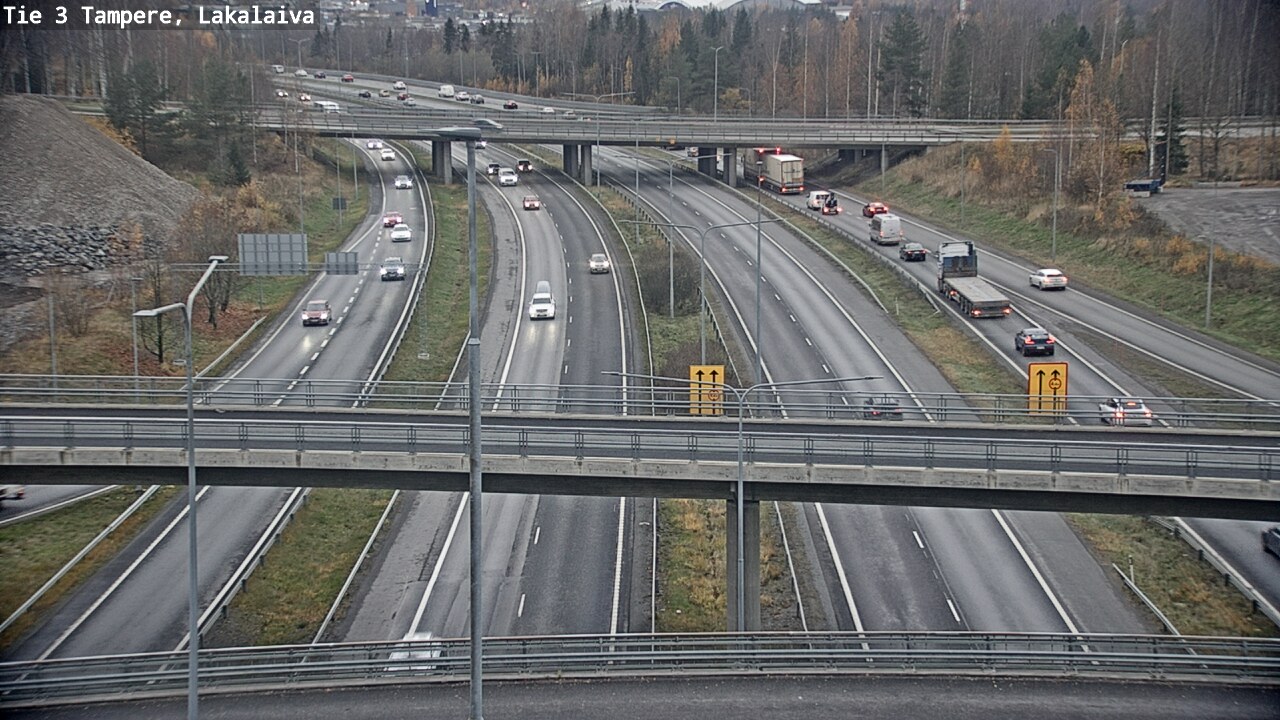 Kelikamerat Kuva Tie 3 Tampere, Lakalaiva, Tampere, Pirkanmaa