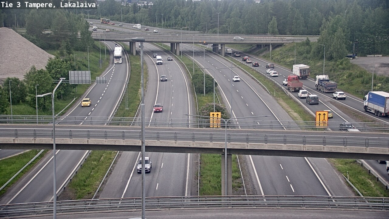 Weather Camera Image Road 3 Tampere, Lakalaiva, Tampere, Pirkanmaa
